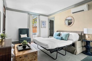 9 bedrooms, iron/ironing board, travel cot, WiFi