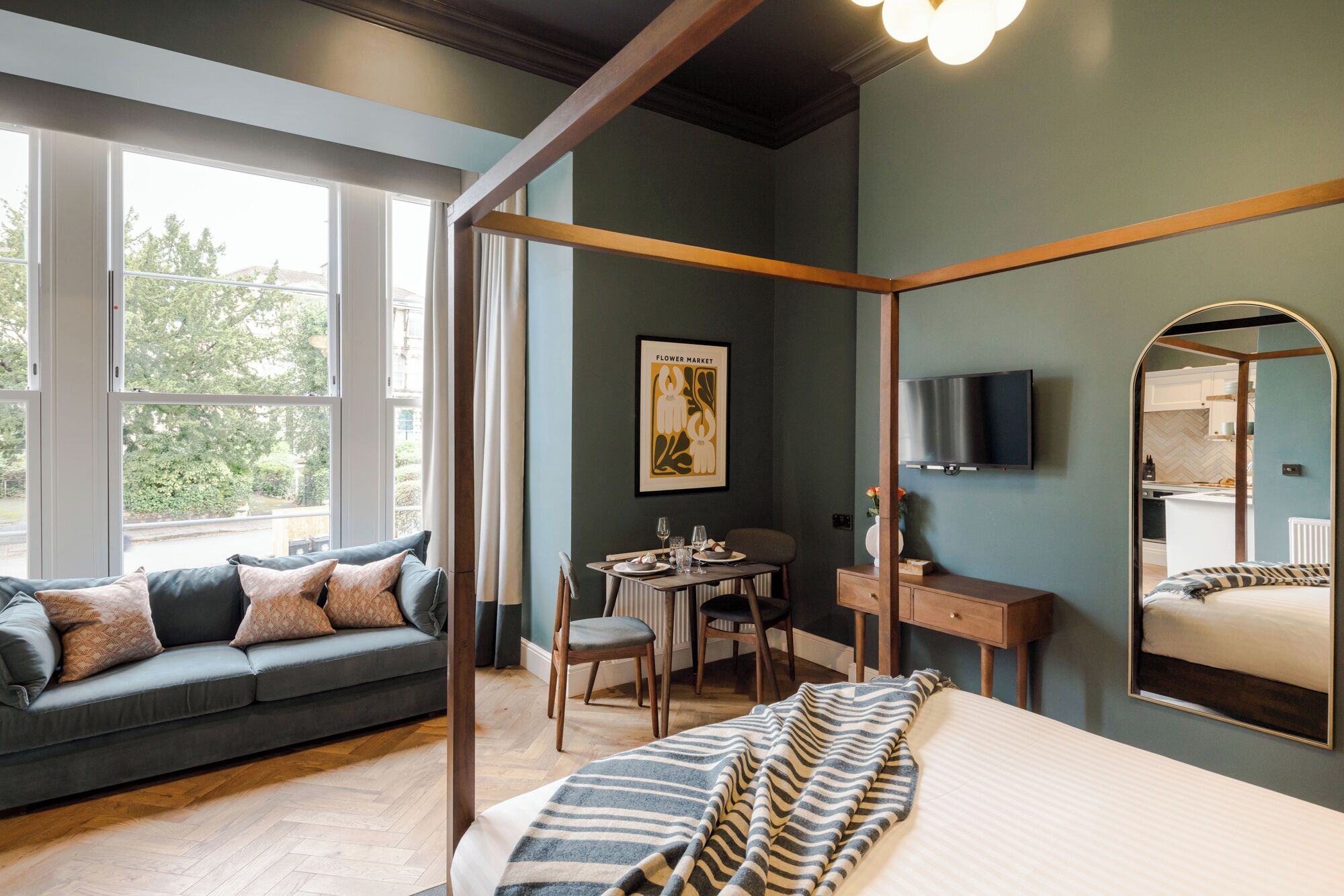 Appartement Classique, 1 très grand lit, non-fumeur