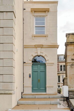 Façade de l’hébergement