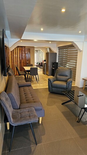 TV - Beach front Charming 2-bedroom apartment (Island Garden City of Samal)