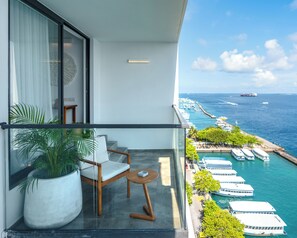 Premium bedding, minibar, in-room safe, desk