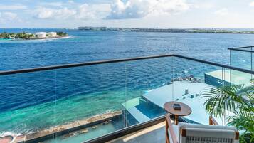 Chambre Supérieure, en front de mer | Salle de bain