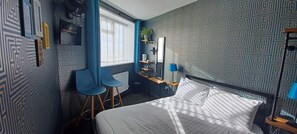 Chambre Double, salle de bains attenante, vue mer (Room 16)