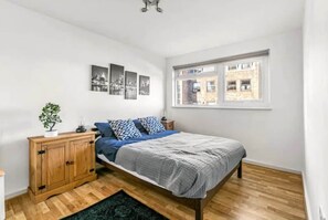 1 sovrum, strykjärn/strykbräda, wi-fi och sängkläder