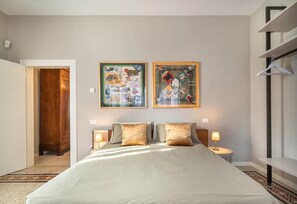 2 chambres, fer et planche à repasser, Wi-Fi, literie fournie