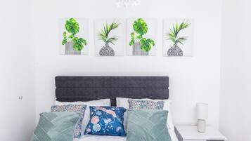 Casa | 4 habitaciones, tabla de planchar con plancha y wifi gratis