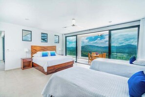 4 bedrooms, iron/ironing board, travel crib, WiFi