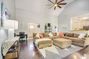 House (3 Bedrooms) | Interior - < 1 Mi to Beach - Home w/ Deck & Yard in Waveland! (Waveland)