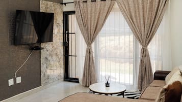 Comfort appartement, 2 slaapkamers, terras | Woonruimte