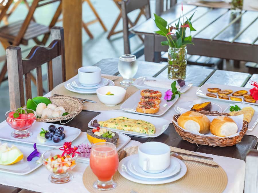 Free daily local cuisine breakfast