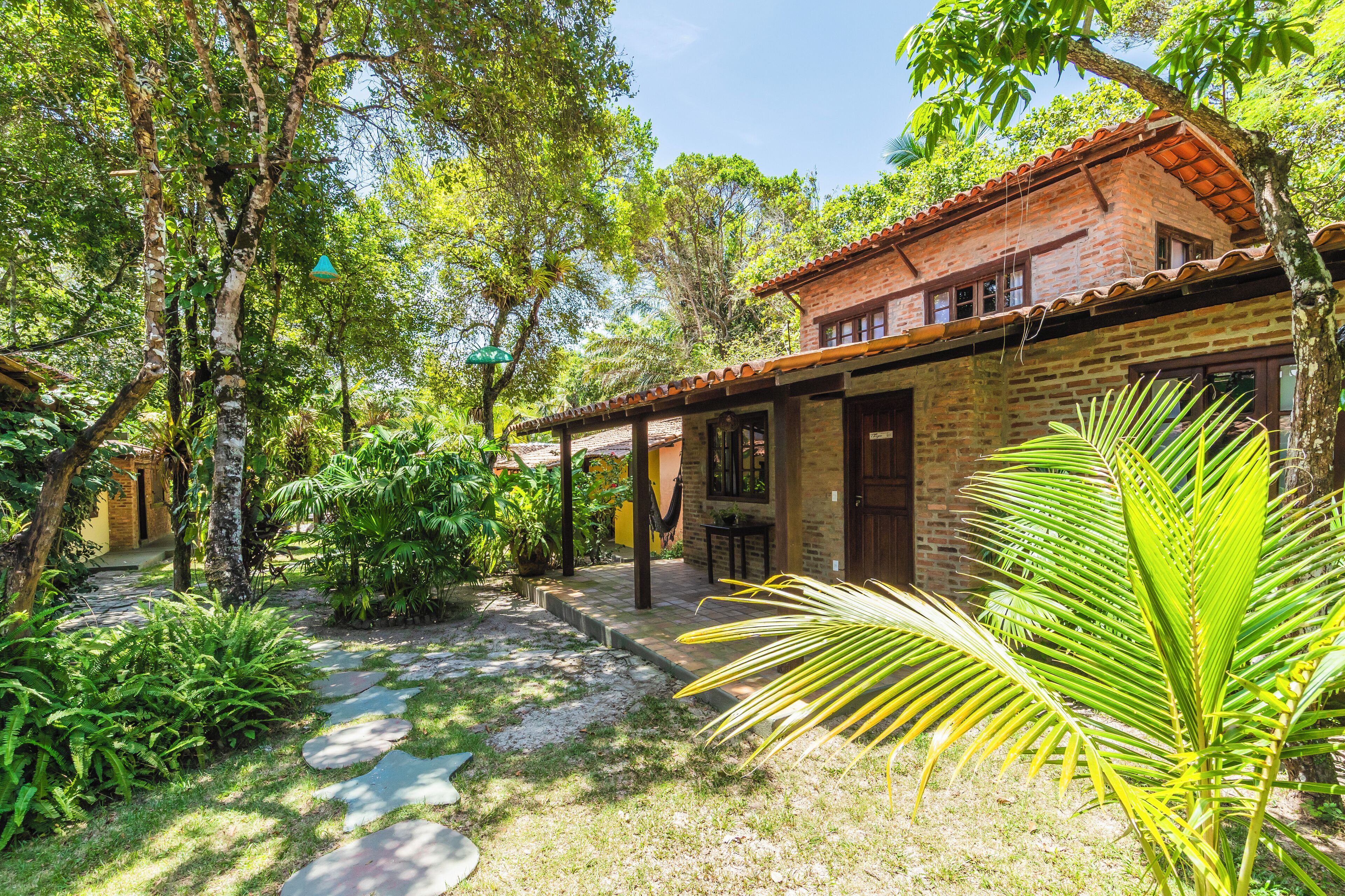 Superior-Chalet | Blick auf den Garten