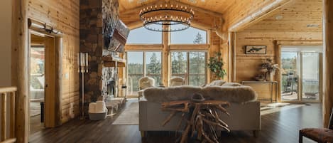 Ferienhaus, 4 Schlafzimmer | Wohnbereich | Smart-TV