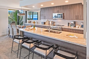 Appart'hôtel, 2 chambres | Cuisine privée | Réfrigérateur, four, plaque de cuisson, cafetière/bouilloire