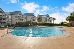 Indoor pool, a heated pool