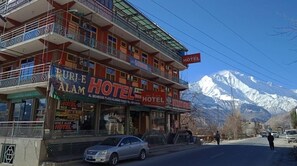 Façade de l’hébergement