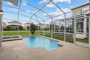 Pool - Prime Disney Area ºoº Modern Decor Pool and Spa - Family Escape! (Kissimmee)