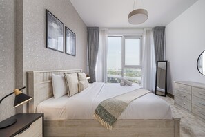 1 bedroom, in-room safe, iron/ironing board, free WiFi - Contemporary 1BR in Al Kifaf Residences West, Bur Dubai by Deluxe Holiday Homes (Dubai)