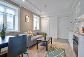 Basic Studio, Courtyard View - TotalApartments - Vervet Studio Apartments (Tromsø)