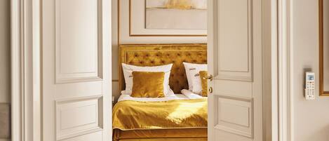 슈피리어 아파트, 시내 전망 | 2 개의 침실, 저자극성 침구, 각각 다른 스타일의 인테리어, 각각 다르게 가구 비치