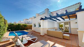 Terrace/patio - Villa Besugo R-Murcia Holiday Rentals Property (Roldan)