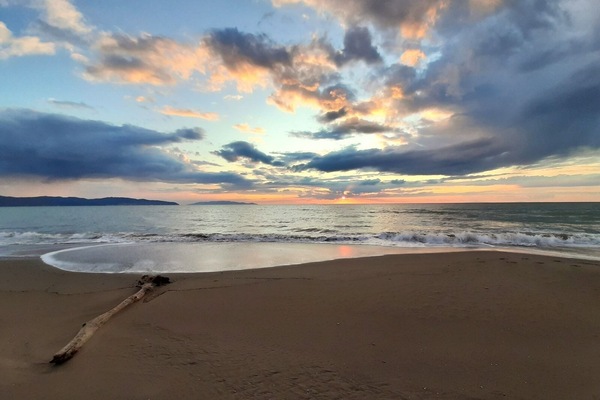 Vista spiaggia/mare