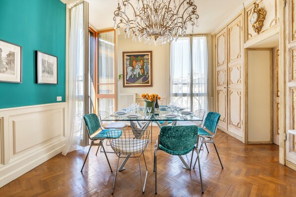 Dining - Luxurious penthouse with a view (Firenze)
