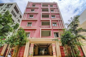 Façade de l’hébergement