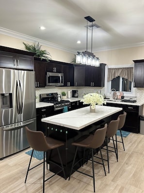 Microwave, oven, stovetop