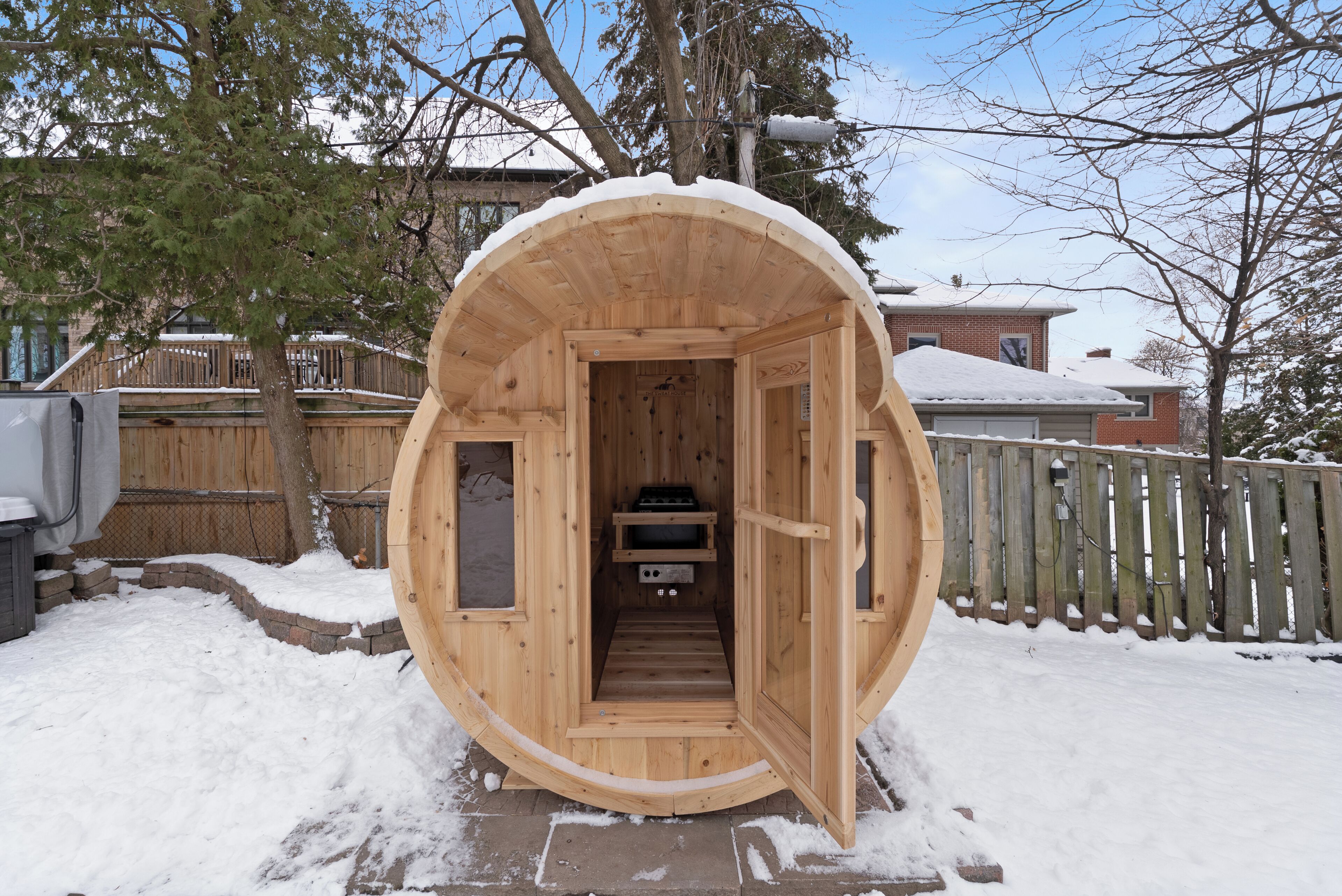 Enceinte de l’hébergement