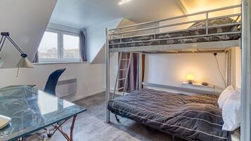 2 chambres, Wi-Fi gratuit, draps fournis
