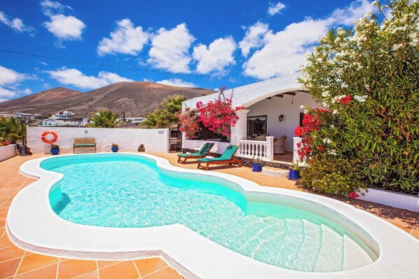 Una piscina climatizada