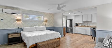 1 bedroom, WiFi (free), bed sheets