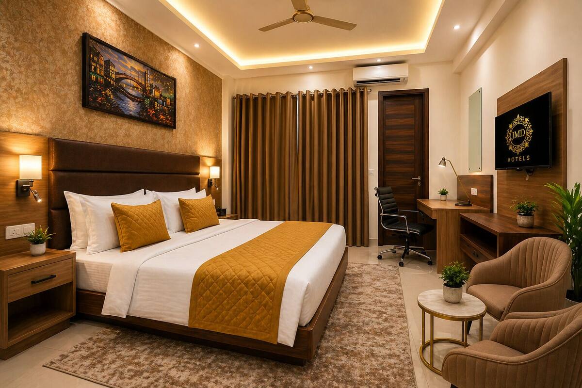 Egyptian cotton sheets, premium bedding, down duvets, desk