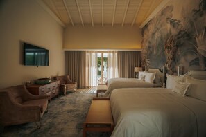 2 bedrooms, bed sheets - Luxury Pool Two Bedroom Suite (Punta Cana)