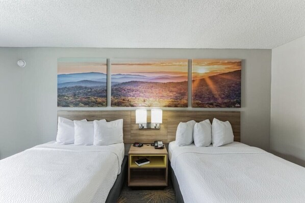 2 habitaciones, escritorio, tabla de planchar con plancha y wifi 