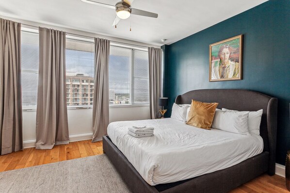 1 Schlafzimmer, Bügeleisen/Bügelbrett, Bettwäsche