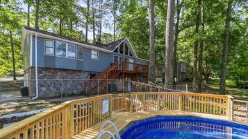 Seasonal outdoor pool