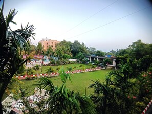 Tremannsrom | Utsikt fra balkong