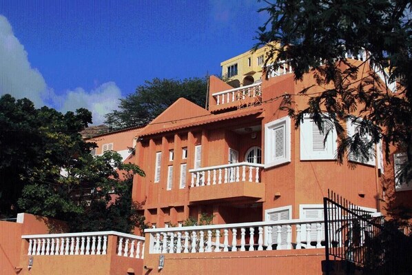 Façade de l’hébergement