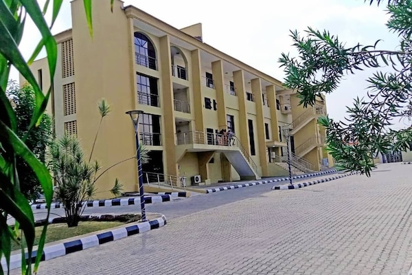 Voorkant van accommodatie