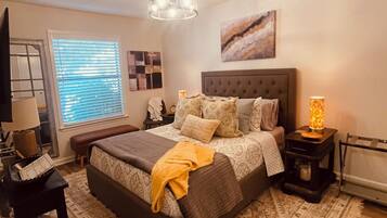 1 chambre, fer et planche Ă repasser, Wi-Fi gratuit, draps fournis