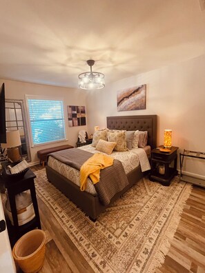 1 Schlafzimmer, Bügeleisen/Bügelbrett, kostenloses WLAN, Bettwäsche