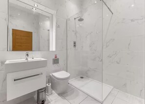 Hair dryer, towels