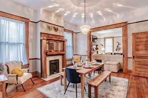 Fireplace - Central Location Historic Grandeur (Mobile)