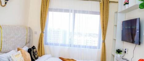 1 Schlafzimmer, WLAN, Bettwäsche