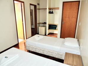 Free WiFi, bed sheets