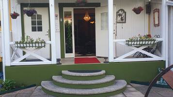 Majoituspaikan julkisivu