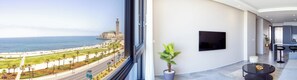 Superior Penthouse, Ocean View | Living area - Atlantic View Appart'Hotel (Casablanca)