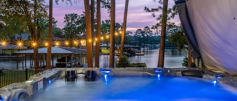 Bañera de hidromasaje exterior