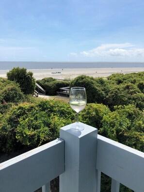 Property grounds -  Oceanfront, vintage beach house steps from the sand on Seabrook Island. (Johns Island)